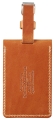 Leather Lugage Tag, kolor: 249 - Leather Cognac.