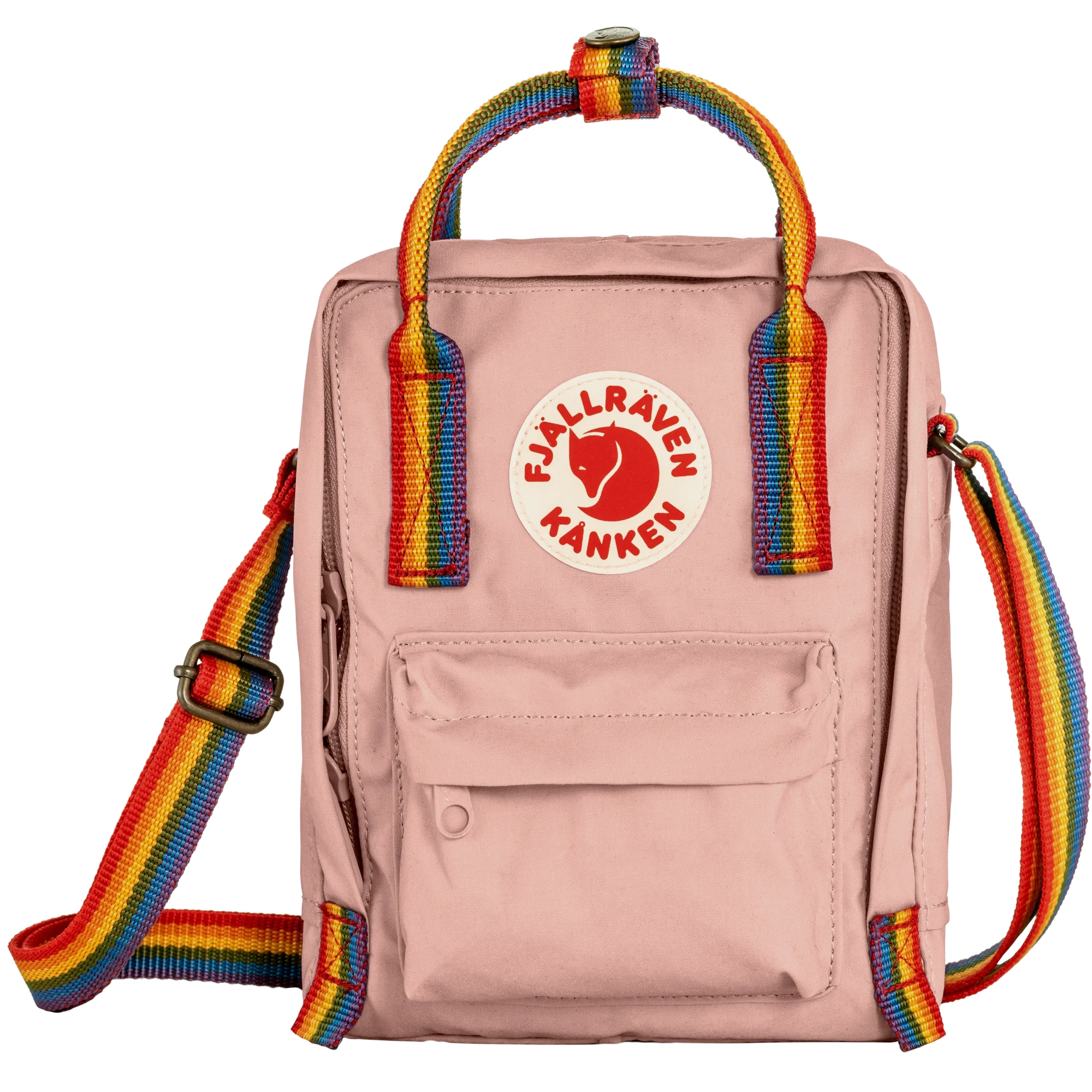 Fjallraven Kanken Rainbow Sling - 302-907 - Chalk Rose-Rainbow
